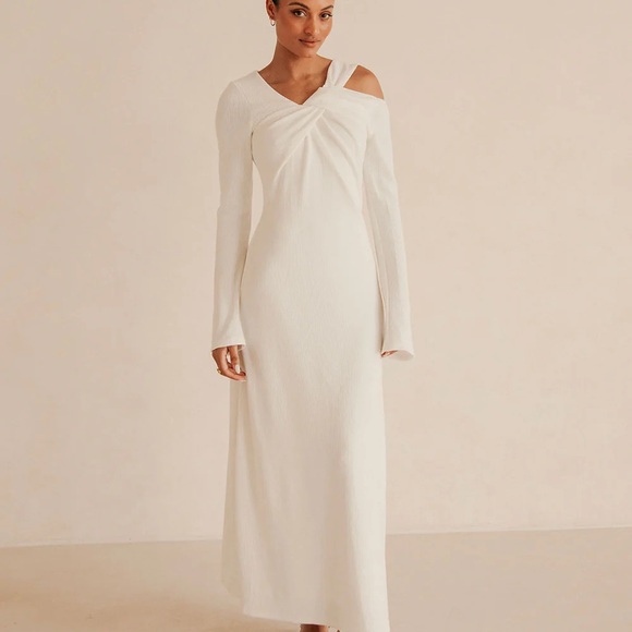 Sabo x Kayla Boyd White Maxi Dress - Picture 2 of 6